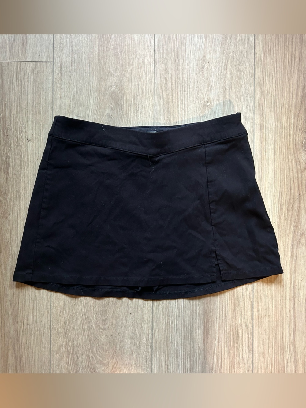 Garage Black Mini Skort